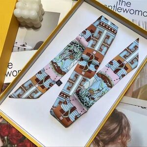 New Arrivals! Elegant Multicolor Twilly